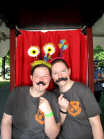 Dragon Boat Festival - red curtain booth